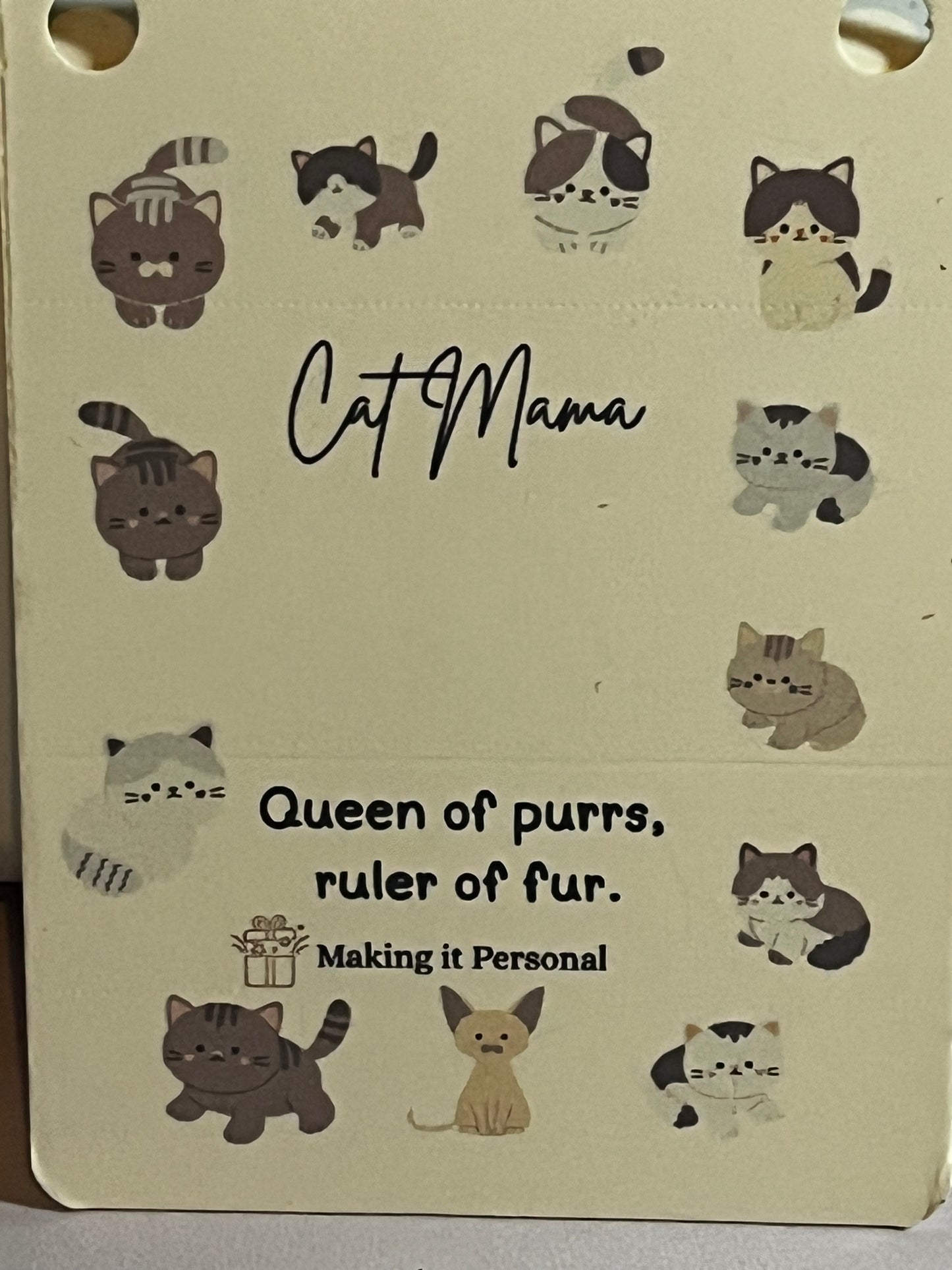 Cat Mama Pendant Necklace