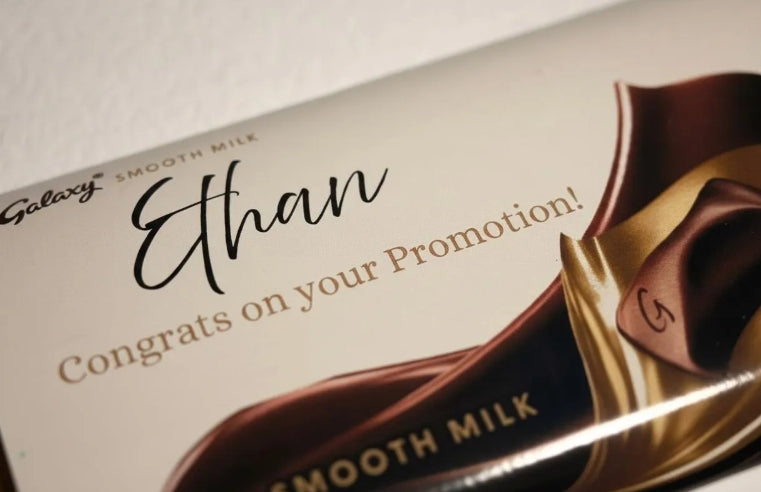 Personalised Chocolate Bar Wrapper