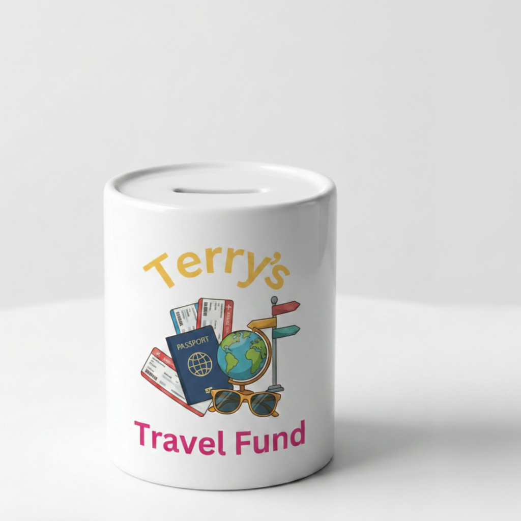 Terry's Travel Fund Money Box