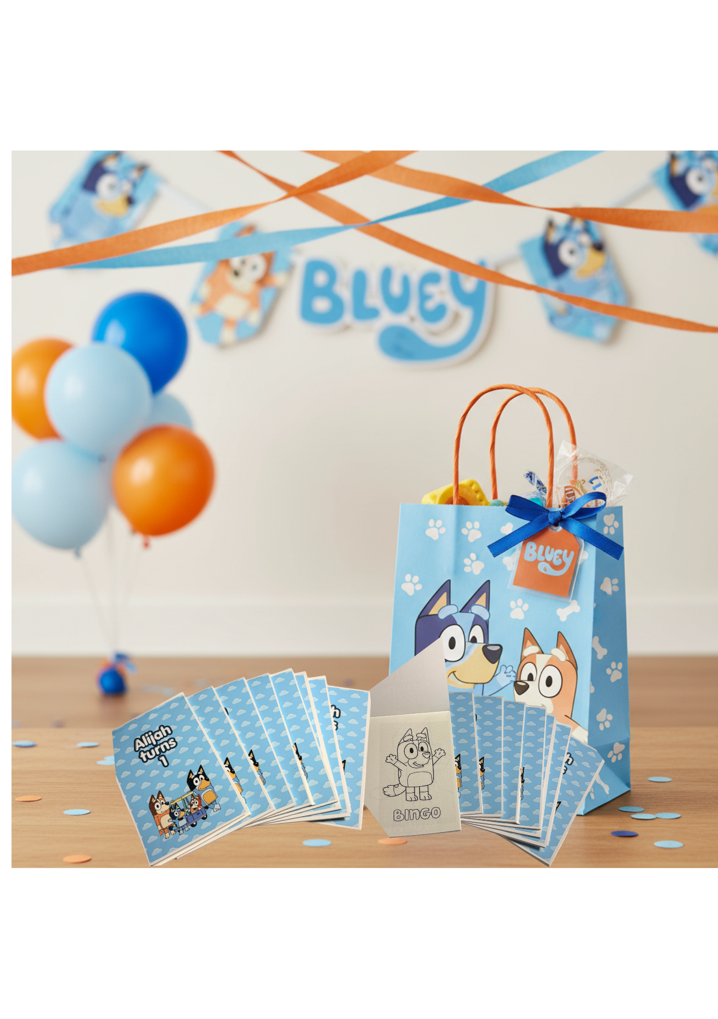Personalised Mini Party Bag Colouring Books