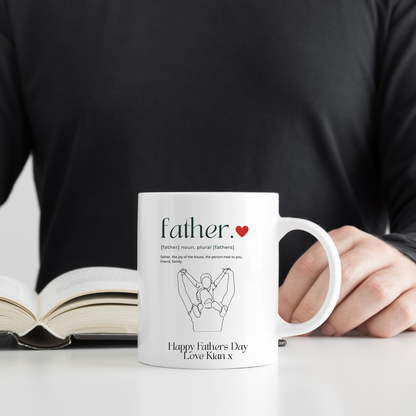 Personalised Father's Day Mug — Father Definition Mug