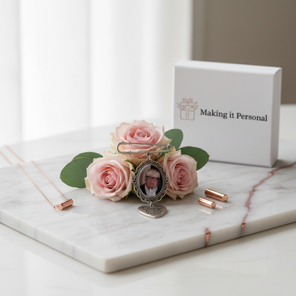Bridal Bouquet Charm with Logo