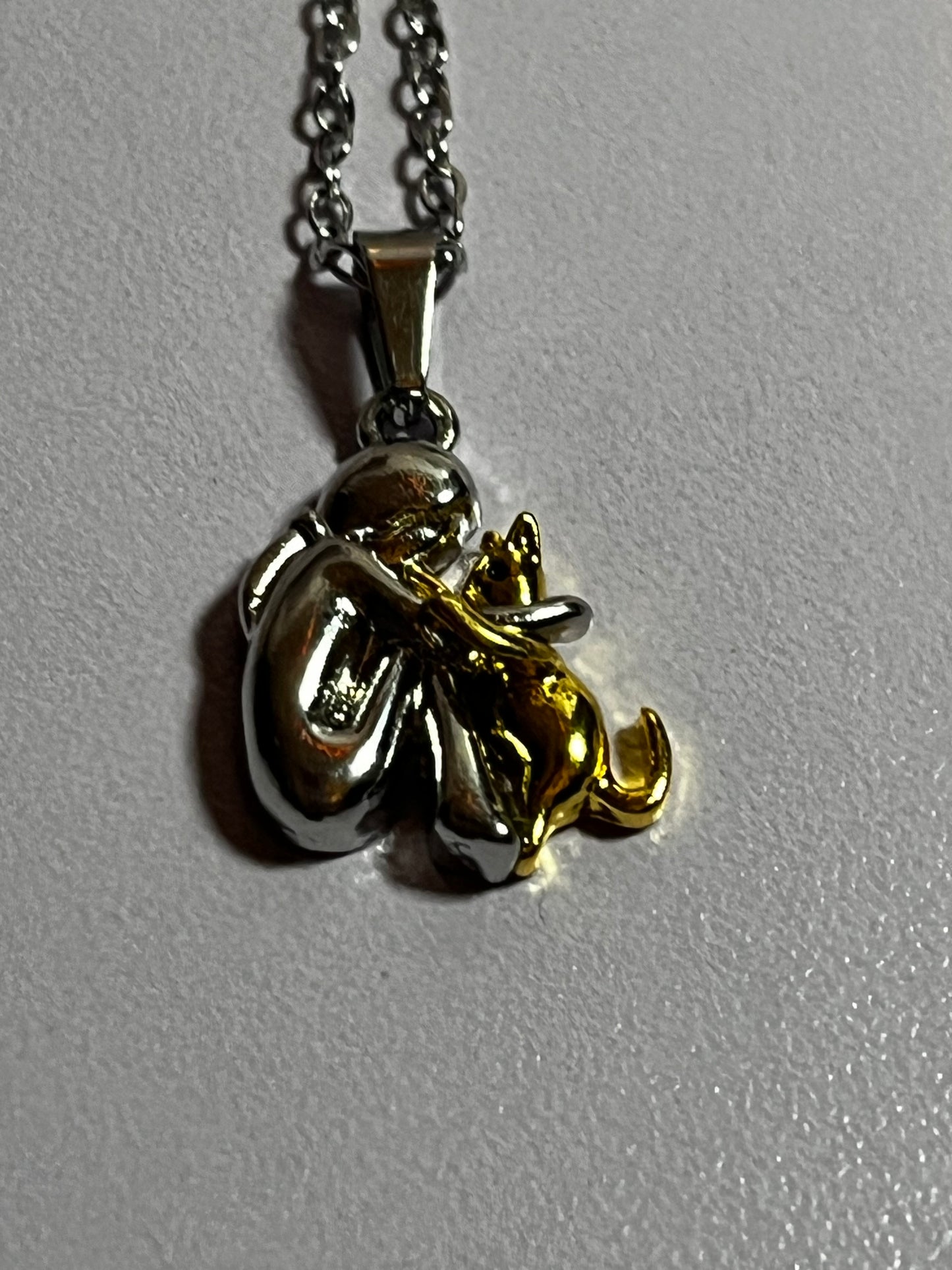Cat Mama Pendant Necklace