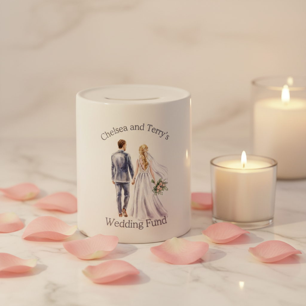 Chelsea and Terry's Wedding Fund Money Box