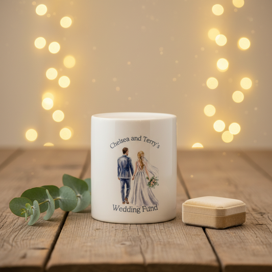Chelsea and Terry's Wedding Fund Money Box
