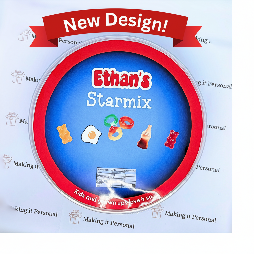 Ethan's Starmix Personalised Tub