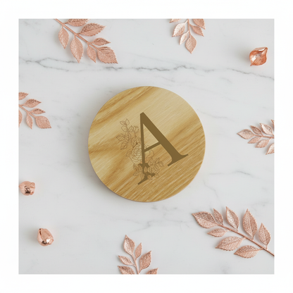 Handbag Mirror - Marble Background