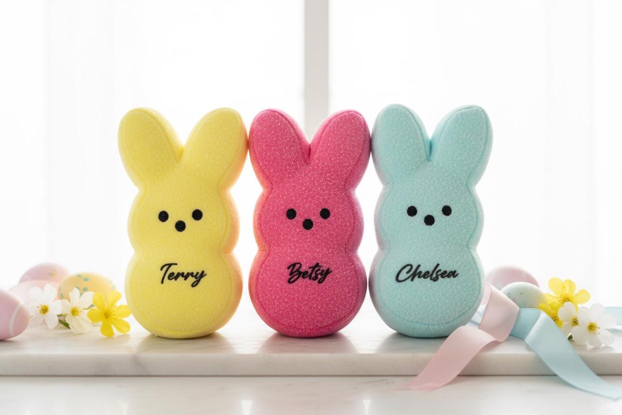 Personalised Plush Bunny