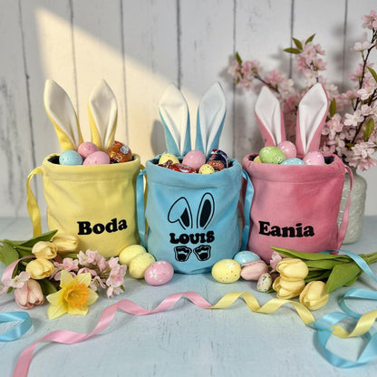 Personalised Easter bunny bags