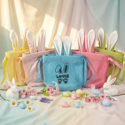 Personalised Easter bunny bags