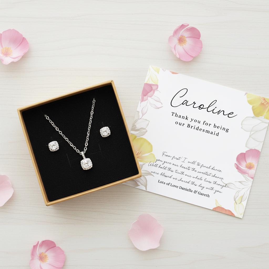 Bridesmaid/Maid of Honour Thank you Gift Set