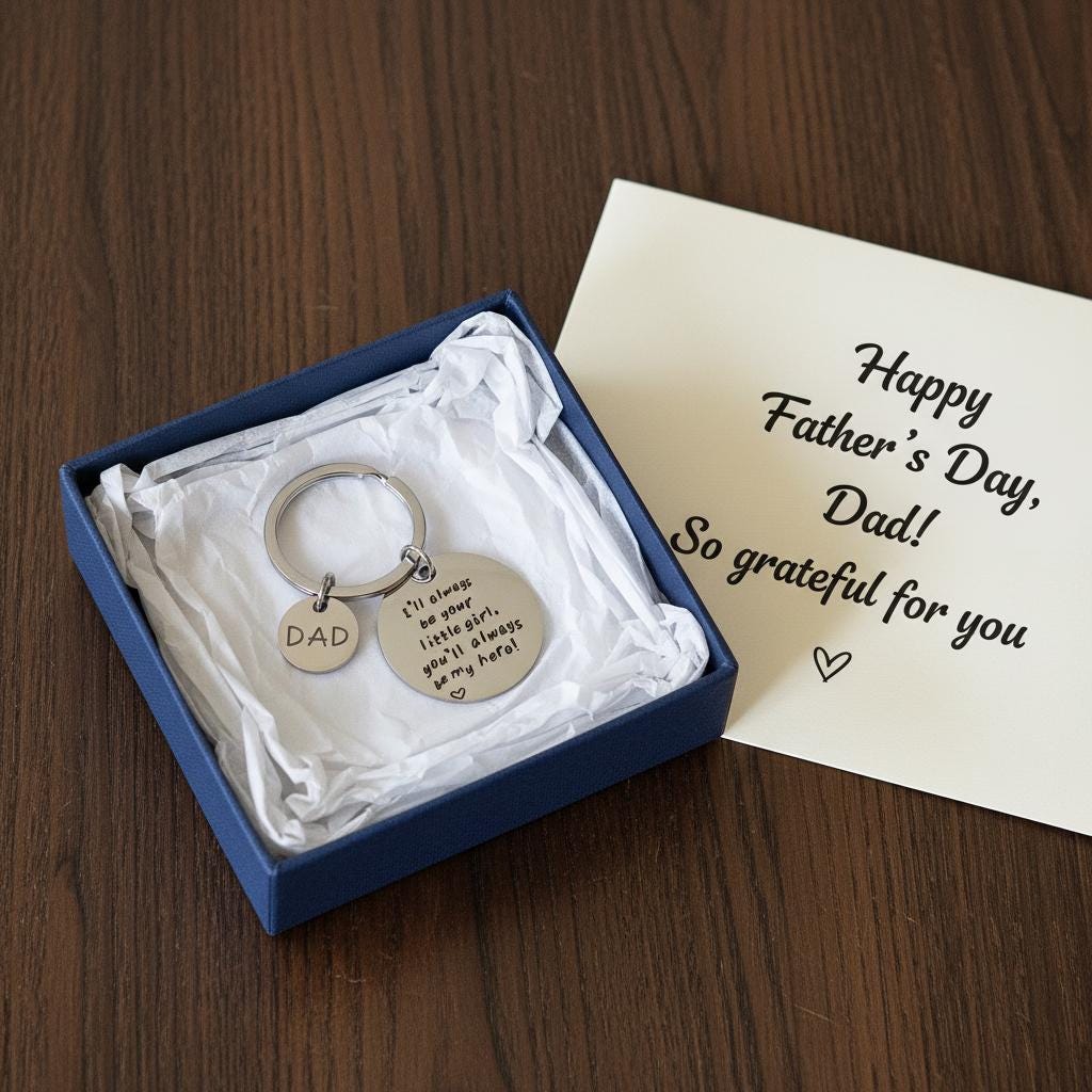 Daddy Girl Key Chain