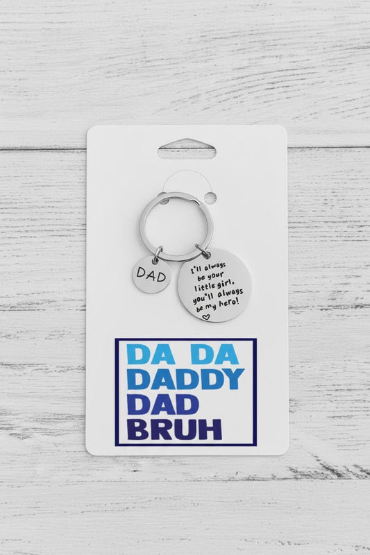 Daddy Girl Key Chain