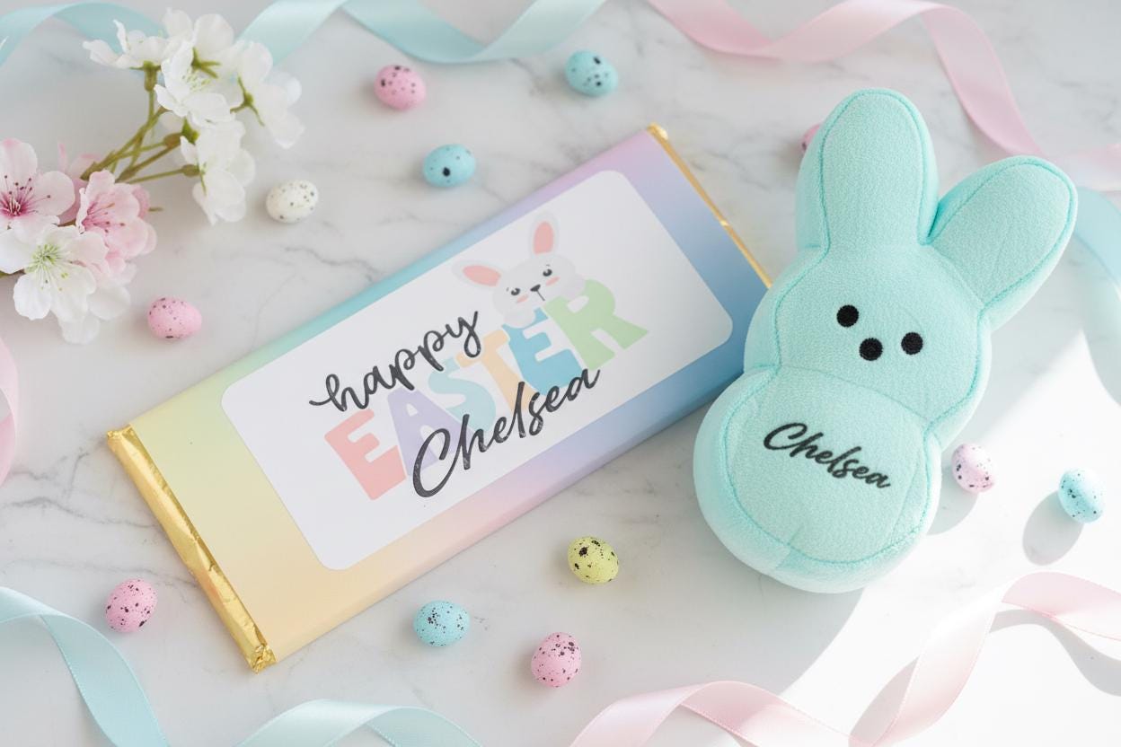 Personalised Plush Bunny