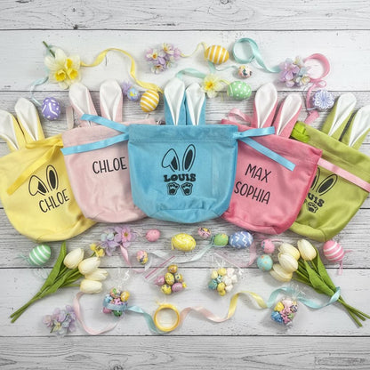 Personalised Easter bunny bags