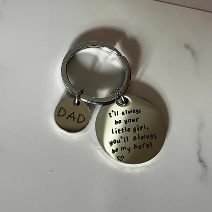Daddy Girl Key Chain