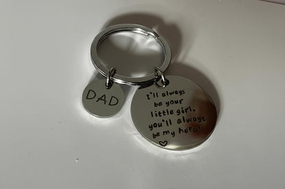 Daddy Girl Key Chain