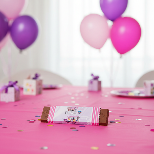 K-pop wrapper birthday lifestyle shot