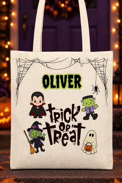 Oliver bag by a purple doorway