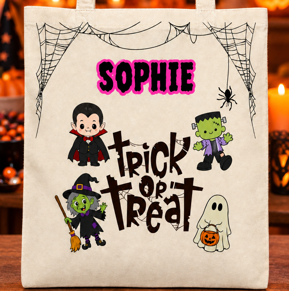 Sophie bag in a Halloween party setting