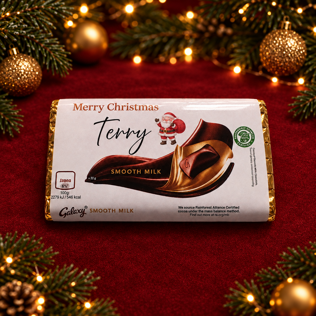 Square Terry Christmas advert